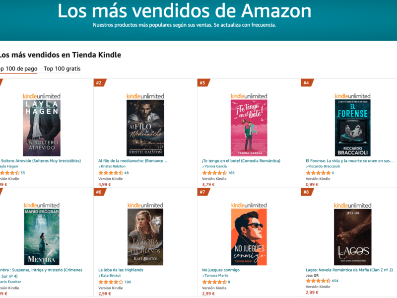 Haz que TU LIBRO destaque en AMAZON con anuncios