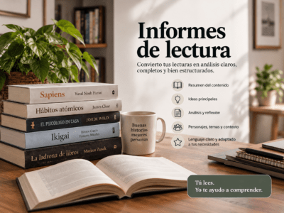 INFORME DE LECTURA Y MEMORIAS